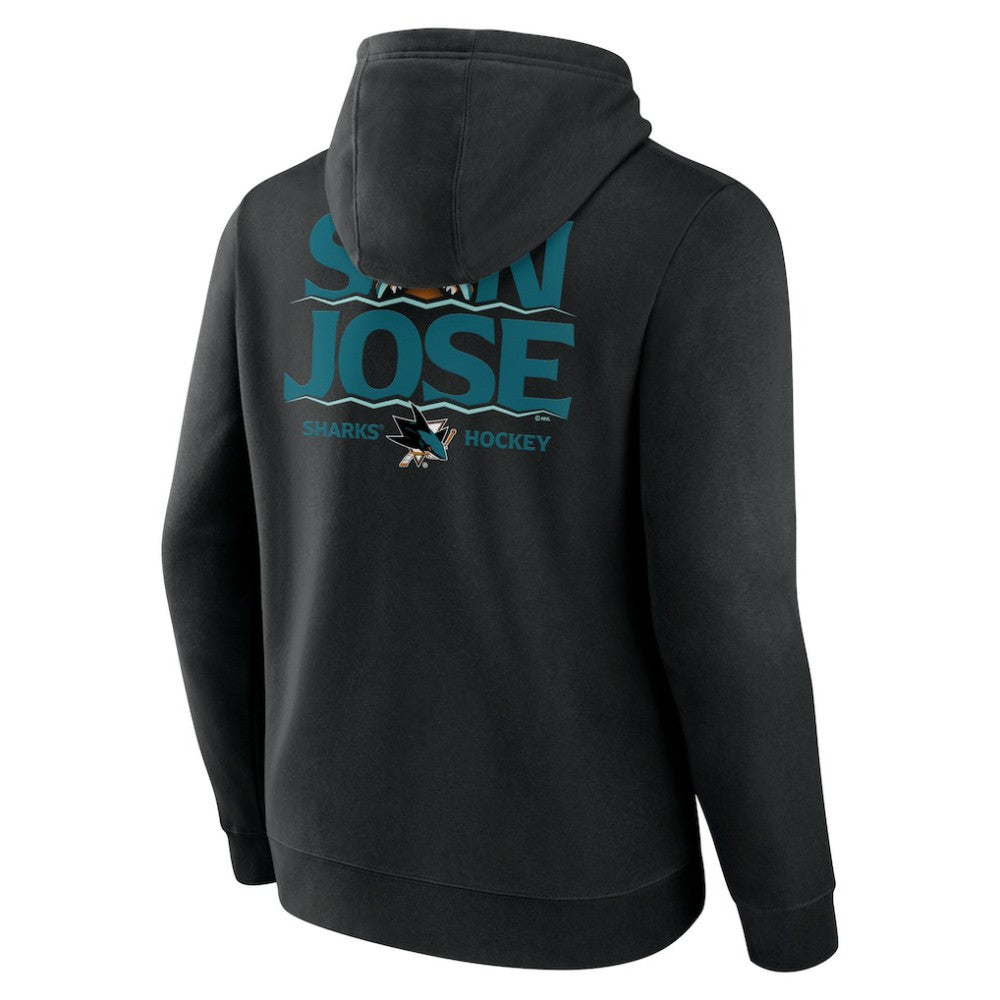 San Jose Sharks Territorial Pullover Hoodie - Black - NHL