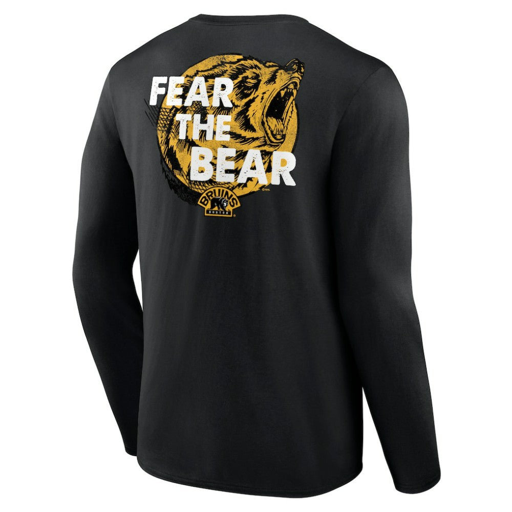 Boston Bruins Territorial Long Sleeve T-Shirt - Black - NHL