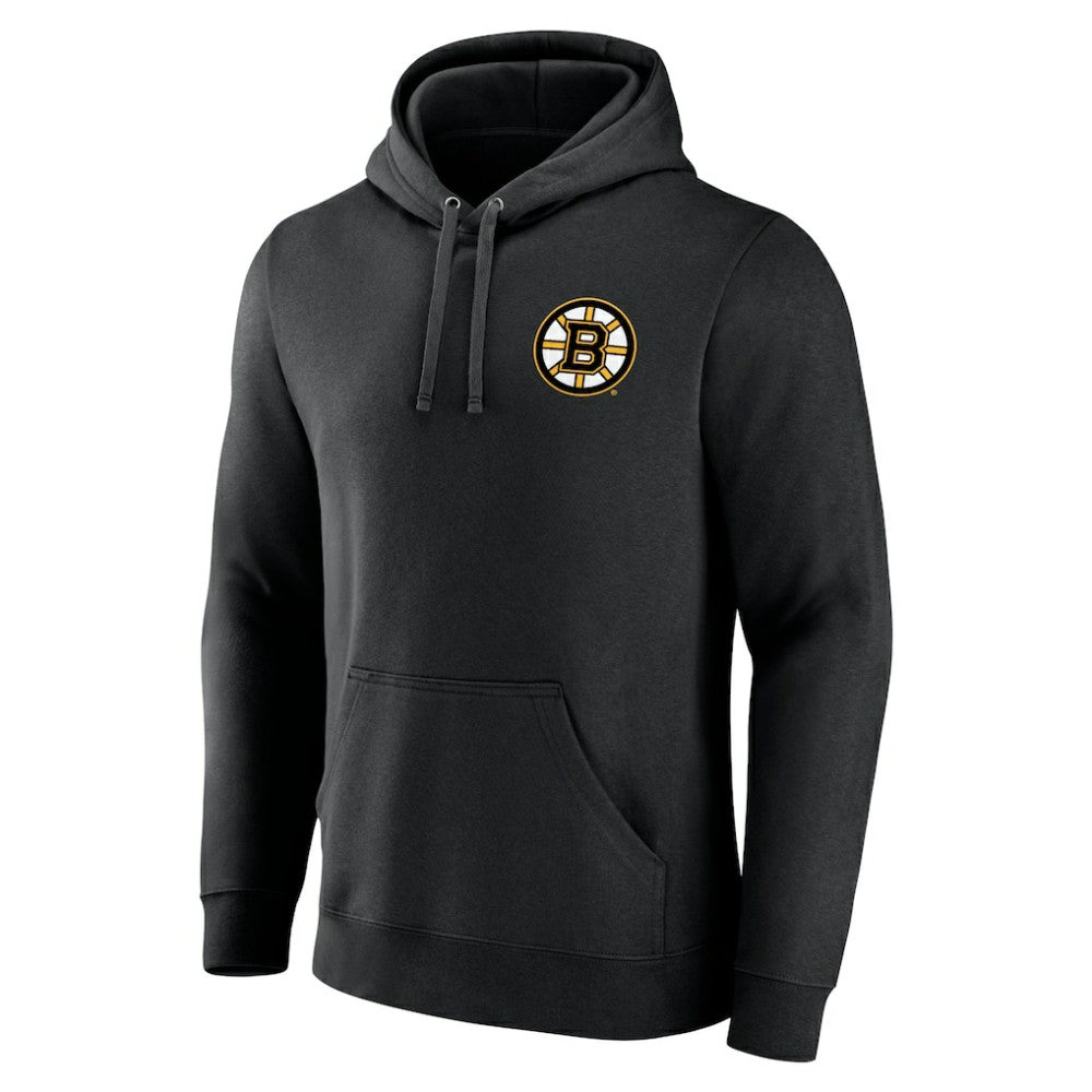 Boston Bruins Territorial Pullover Hoodie - Black - NHL