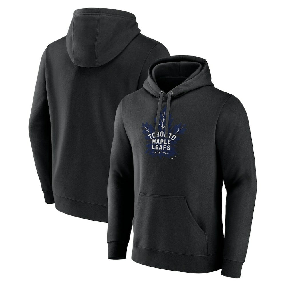 Toronto Maple Leafs Alternate Logo Pullover Hoodie - Black - NHL