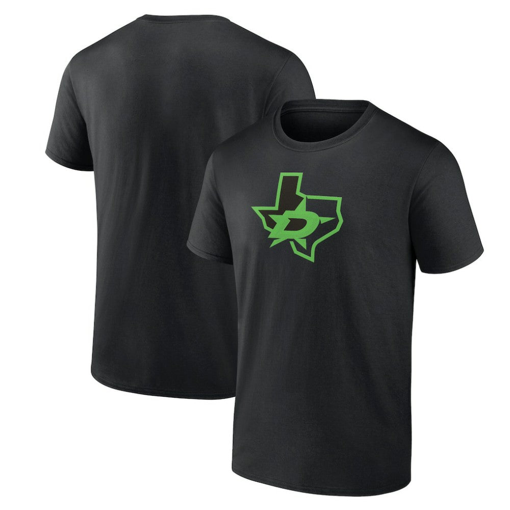 Dallas Stars Alternate Logo T-Shirt - Black - NHL