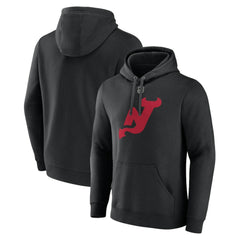 New Jersey Devils Alternate Logo Pullover Hoodie - Black - NHL