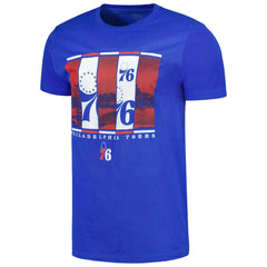 Philadelphia 76ers Stadium Essentials City Skyline T-Shirt Royal - NBA
