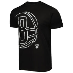 Brooklyn Nets Stadium Essentials Unisex Element Logo Pop T-Shirt Black - NBA