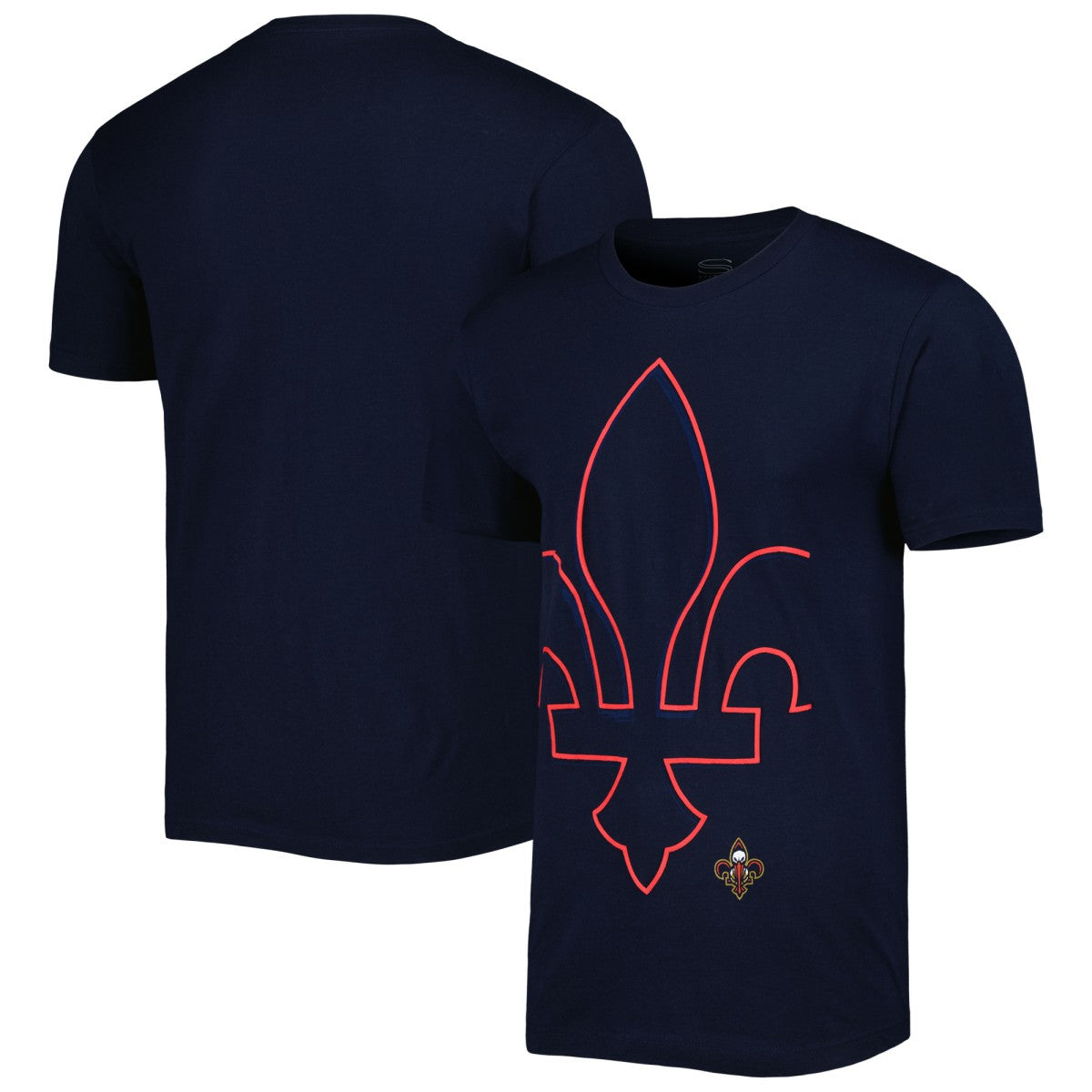 New Orleans Pelicans Stadium Essentials Unisex Element Logo Pop T-Shirt Navy - NBA