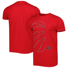 Toronto Raptors Stadium Essentials Unisex Element Logo Pop T-Shirt Red - NBA