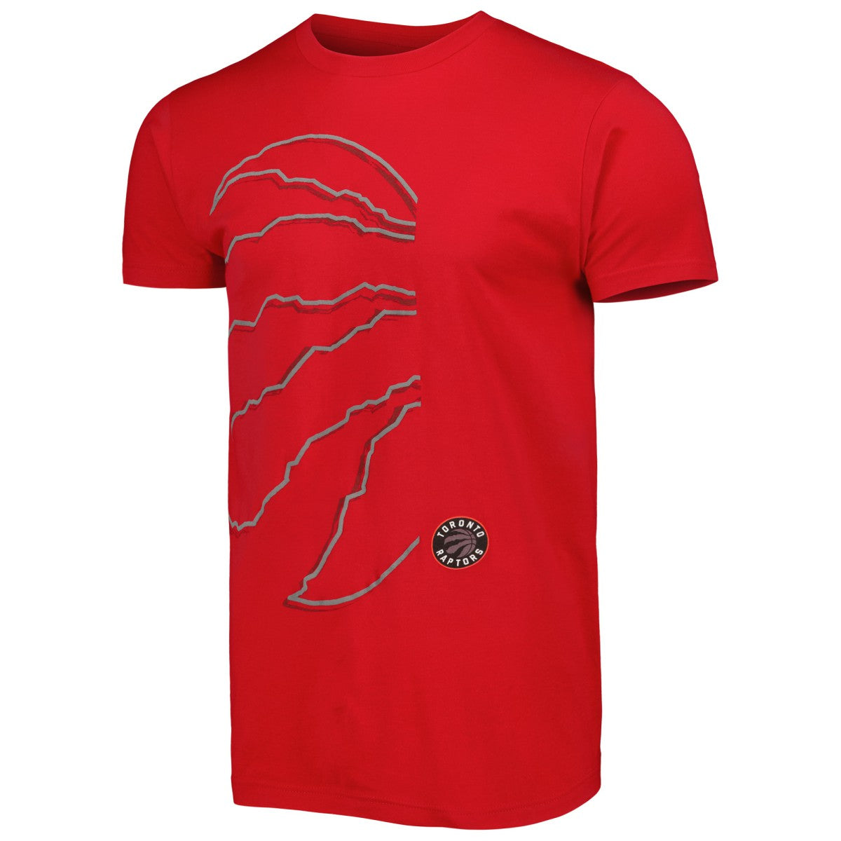 Toronto Raptors Stadium Essentials Unisex Element Logo Pop T-Shirt Red - NBA