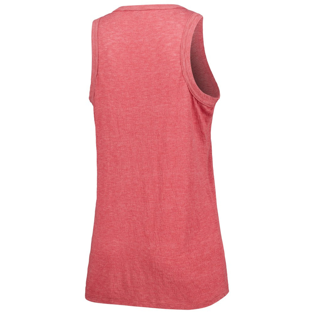 Los Angeles Angels Soft as a Grape Women's Tri-Blend Tank Top - MLB