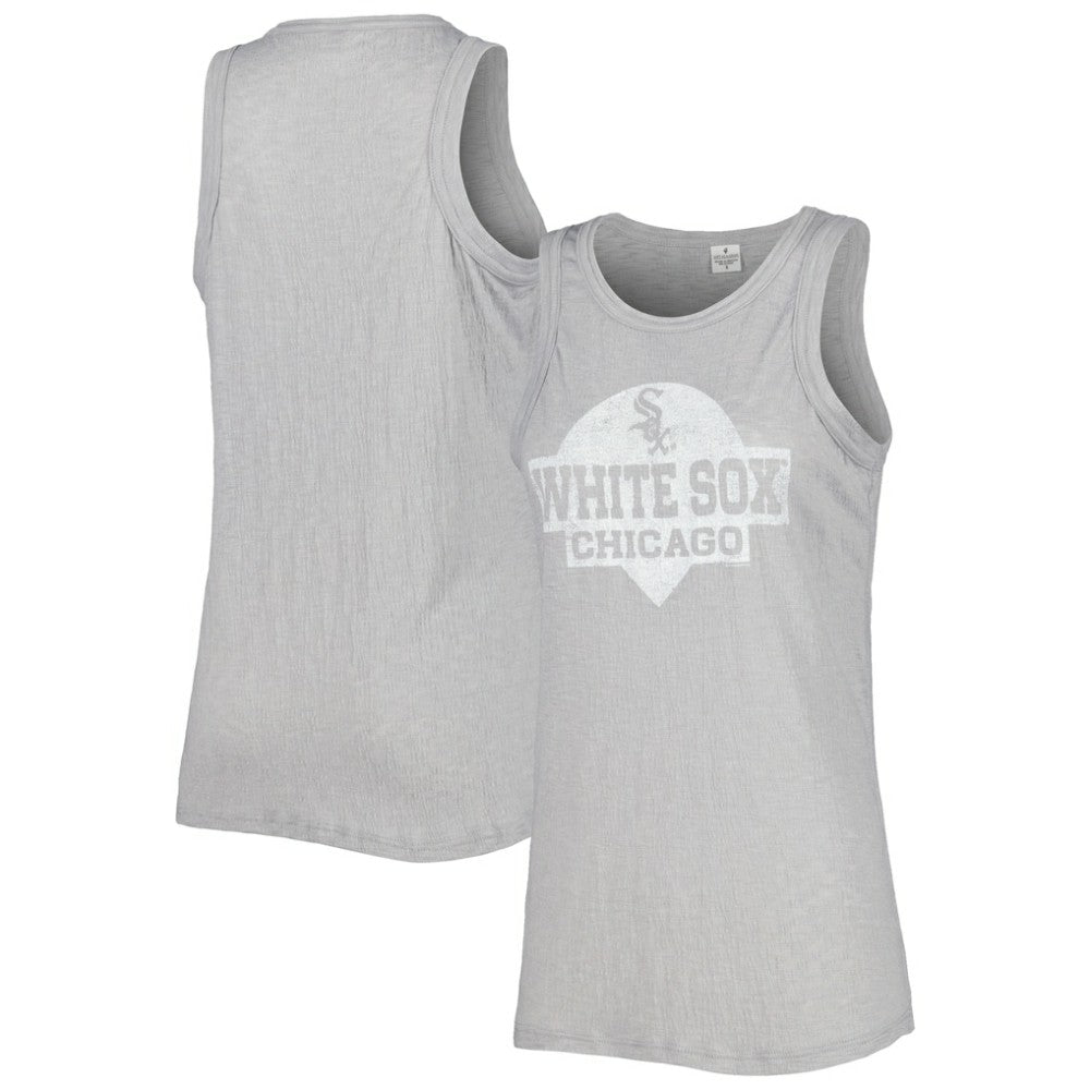 Chicago White Sox Soft as a Grape Women's Tri-Blend Tank Top - MLB