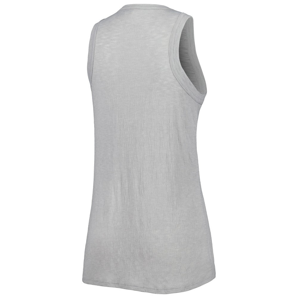 Miami Marlins Soft as a Grape Women's Tri-Blend Tank Top - MLB