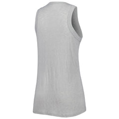 Miami Marlins Soft as a Grape Women's Tri-Blend Tank Top - MLB