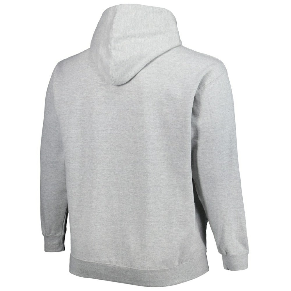 St. Louis Blues Fanatics Special Edition 2.0 Big & Tall Wordmark Pullover Hoodie - Heather Gray - NHL