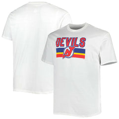 New Jersey Devils Fanatics Big & Tall Special Edition 2.0 T-Shirt - White - NHL