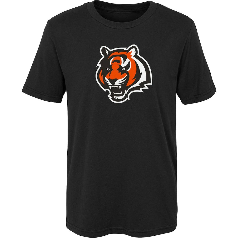 Cincinnati Bengals Preschool Primary Logo T-Shirt Black | NFL