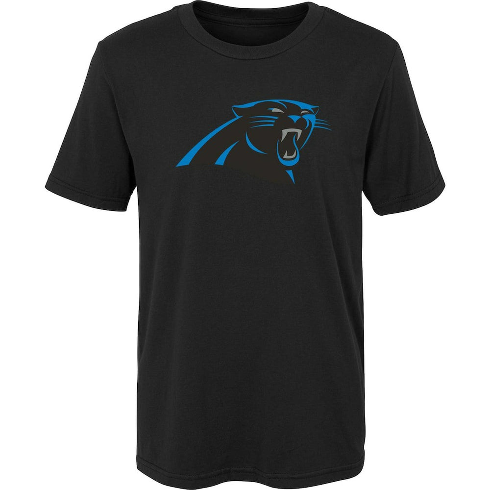Carolina Panthers Preschool Primary Logo T-Shirt Black | NFL