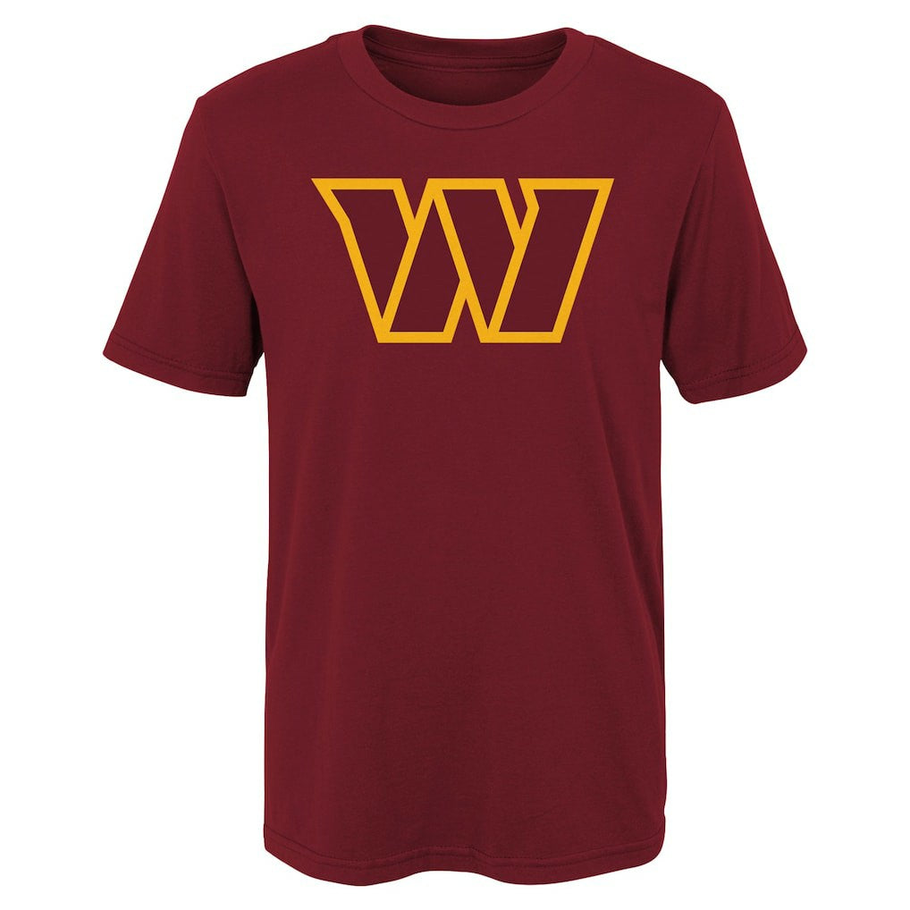 Washington Commanders Preschool Primary Logo T-Shirt Burgundy | NFL