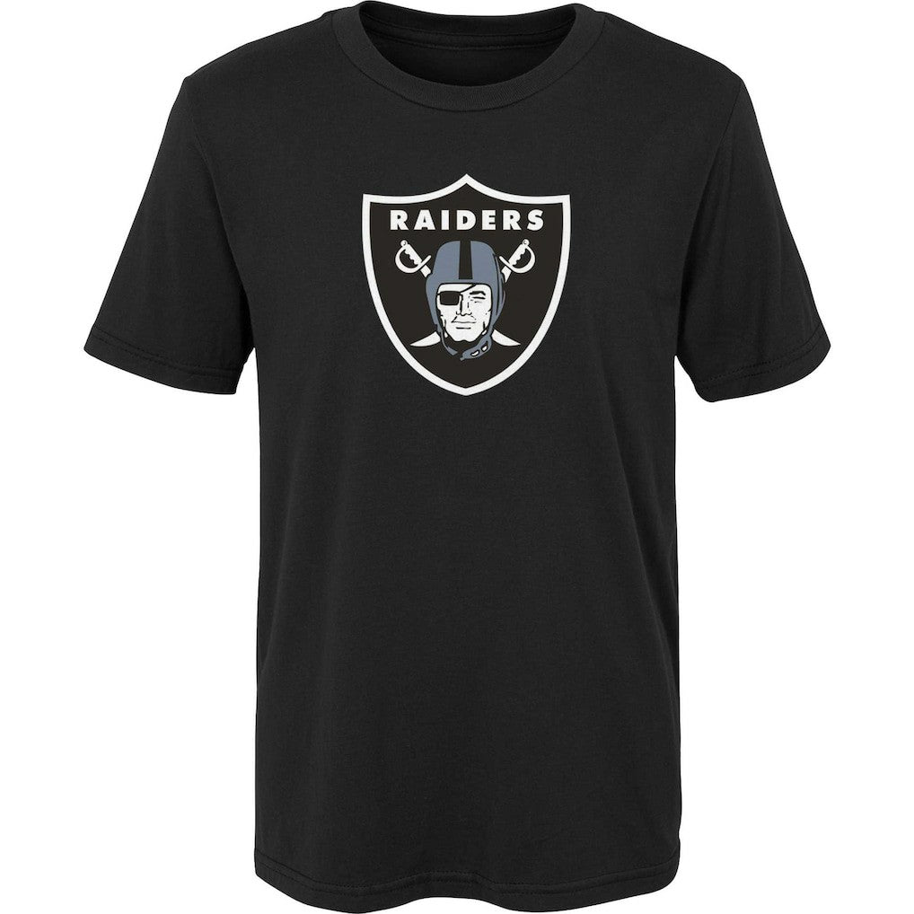 Las Vegas Raiders Preschool Primary Logo T-Shirt Black | NFL