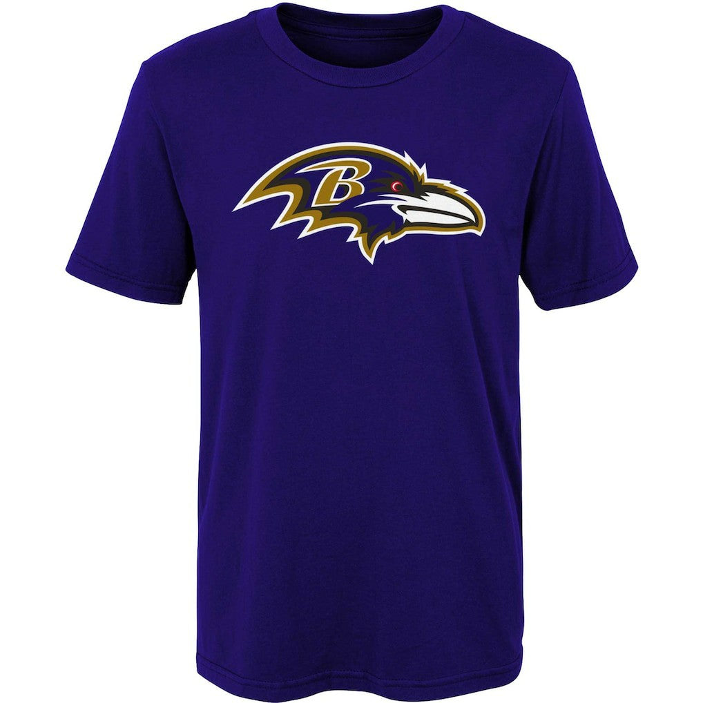 Baltimore Ravens Preschool Primary Logo T-Shirt Purple | NFL