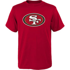 San Francisco 49ers Outerstuff Youth Primary Logo T-Shirt Scarlet | NFL