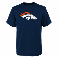 Denver Broncos Outerstuff Youth Primary Logo T-Shirt Navy | NFL