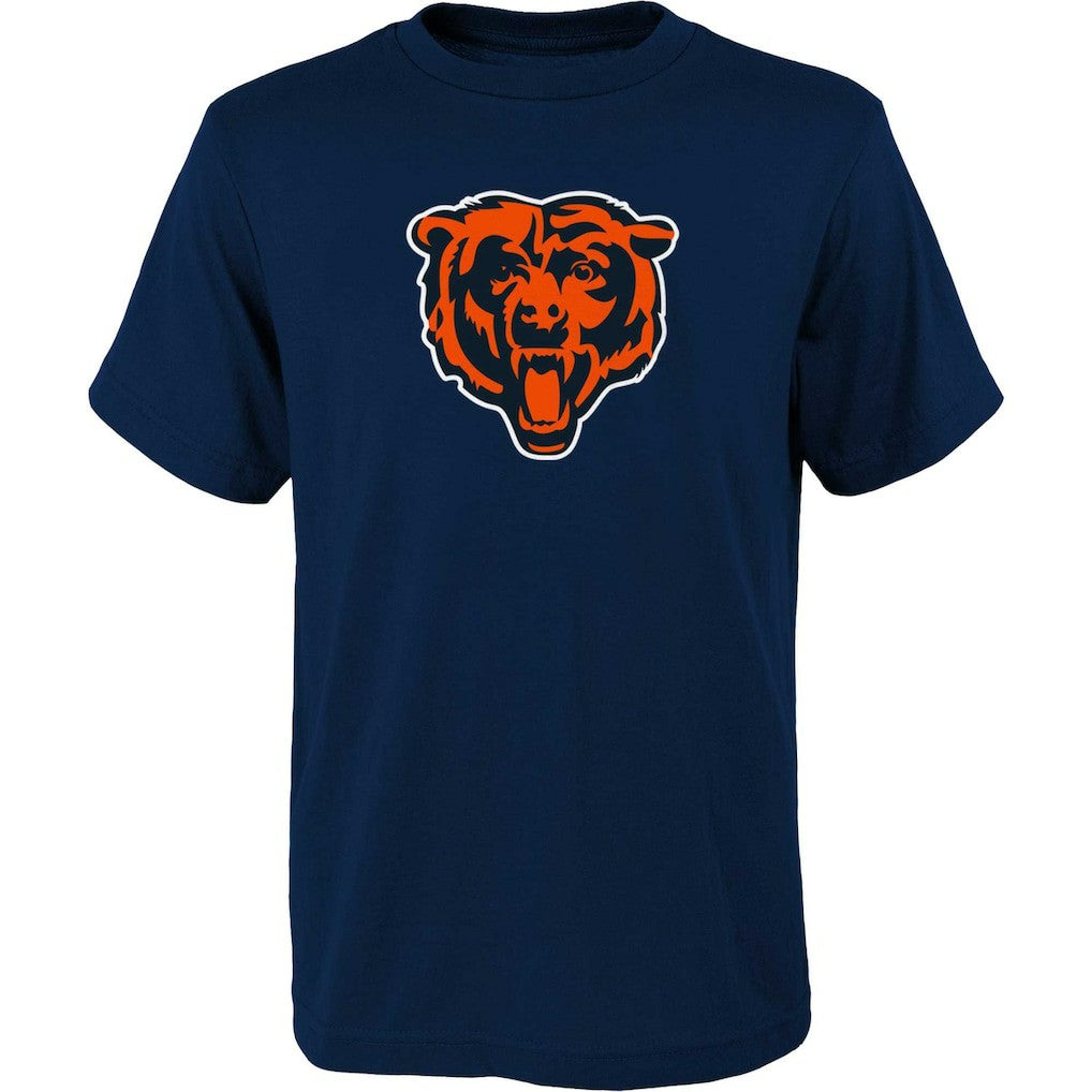 Chicago Bears Outerstuff Youth Primary Logo T-Shirt Navy | NFL