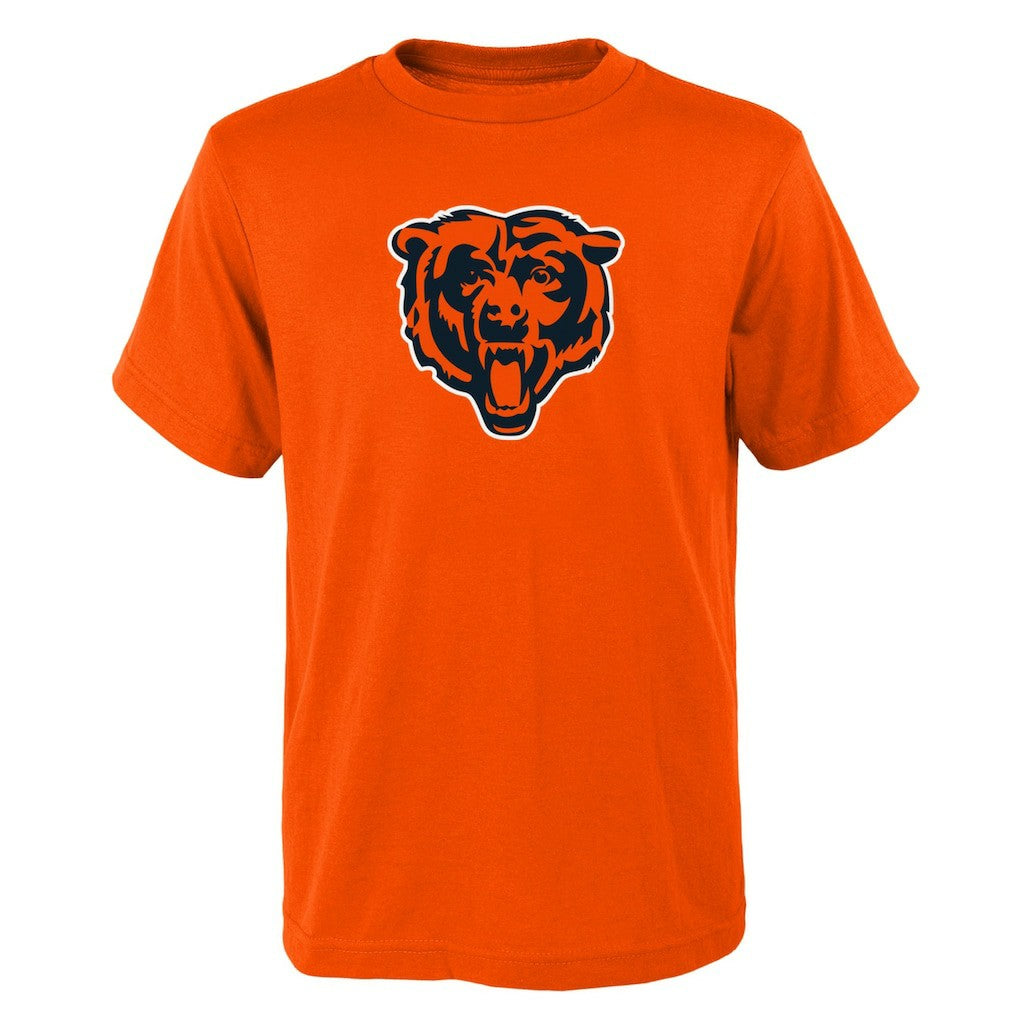 Chicago Bears Outerstuff Youth Primary Logo T-Shirt Orange | NFL