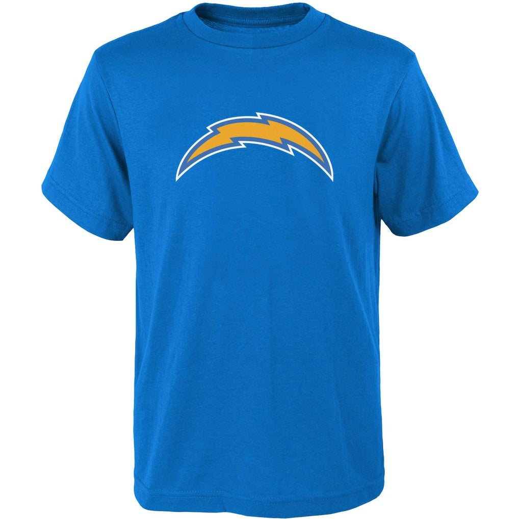 Los Angeles Chargers Outerstuff Youth Primary Logo T-Shirt Powder Blue | NFL
