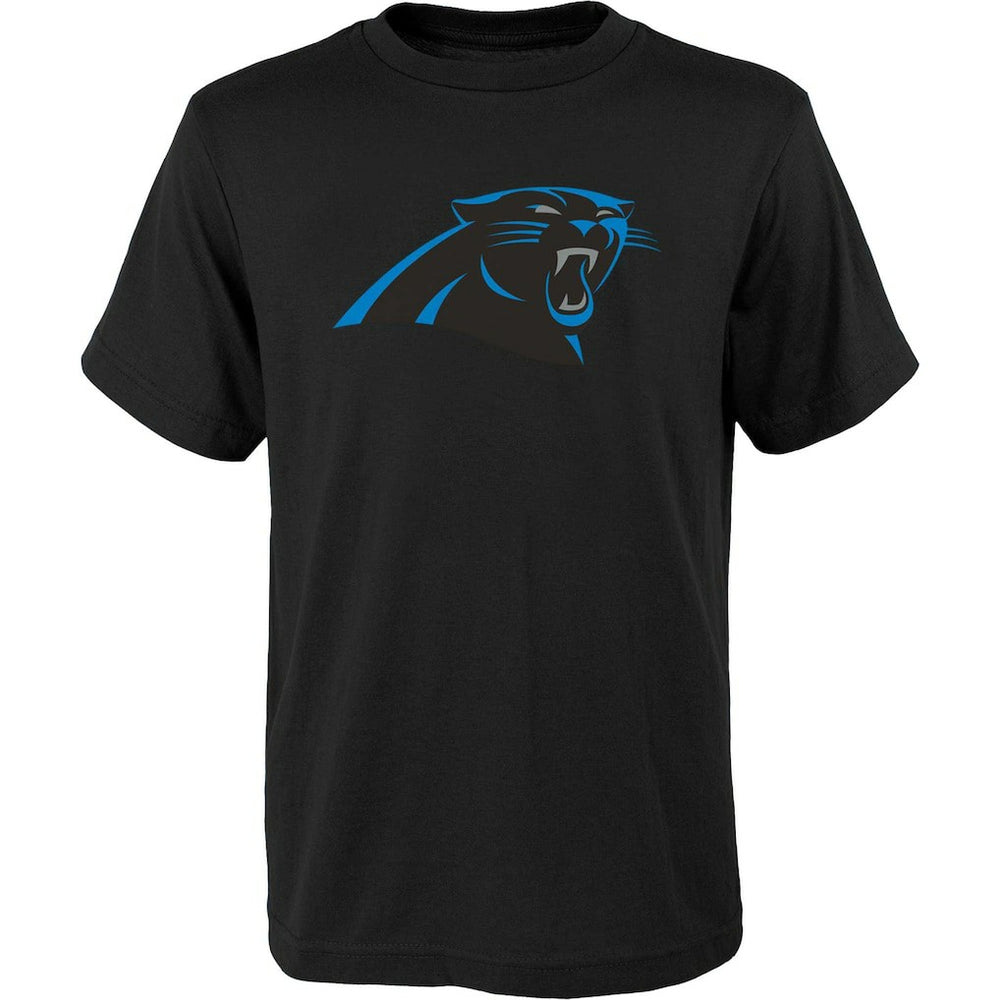 Carolina Panthers Outerstuff Youth Primary Logo T-Shirt Black | NFL