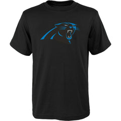 Carolina Panthers Outerstuff Youth Primary Logo T-Shirt Black | NFL
