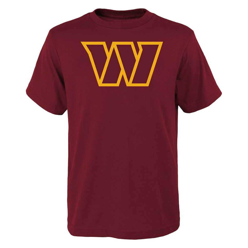 Washington Commanders Outerstuff Youth Primary Logo T-Shirt Burgundy | NFL