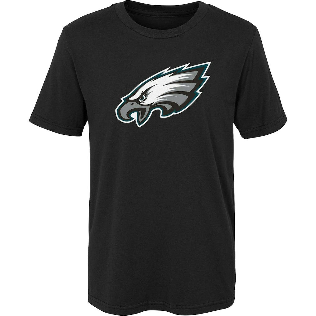 Philadelphia Eagles Outerstuff Youth Primary Logo T-Shirt Black | NFL