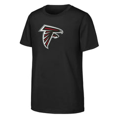 Atlanta Falcons Outerstuff Youth Primary Logo T-Shirt Black | NFL