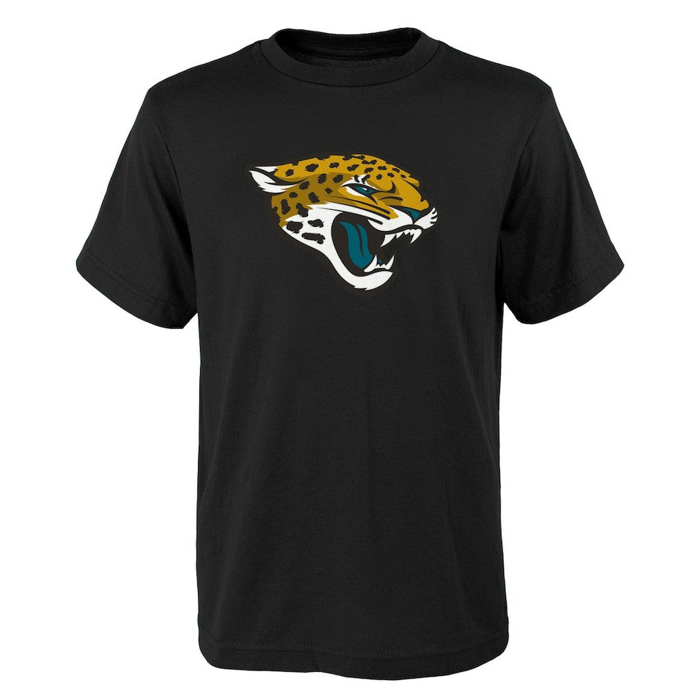 Jacksonville Jaguars Outerstuff Youth Primary Logo T-Shirt Black | NFL