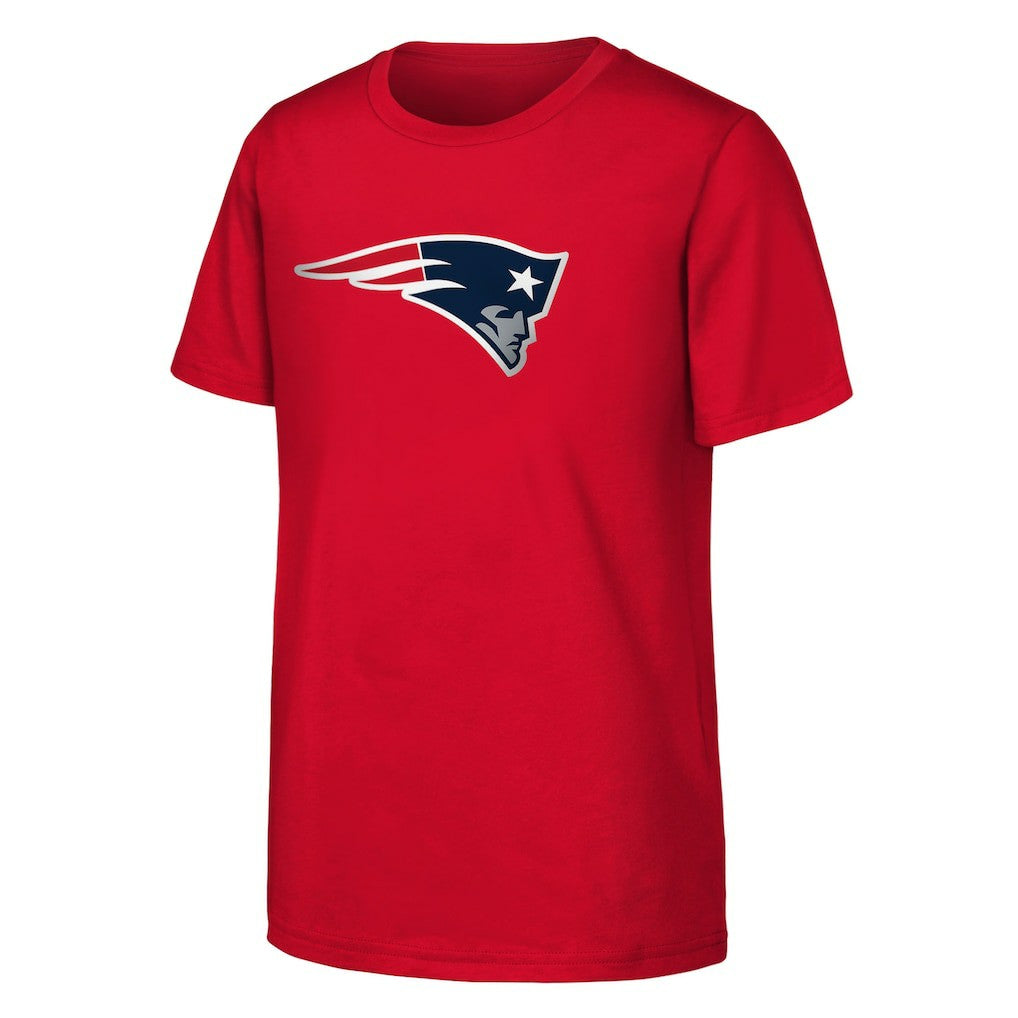 New England Patriots Outerstuff Youth Primary Logo T-Shirt Red | NFL