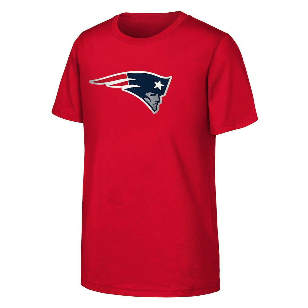 New England Patriots Outerstuff Youth Primary Logo T-Shirt Red | NFL