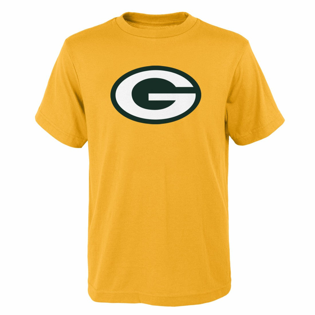 Green Bay Packers Outerstuff Youth Primary Logo T-Shirt Gold | NFL