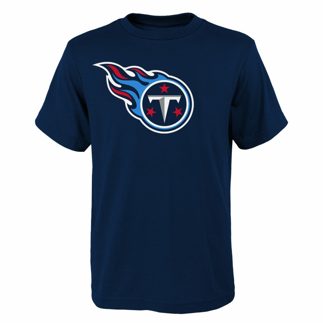 Tennessee Titans Outerstuff Youth Primary Logo T-Shirt Navy | NFL