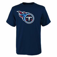 Tennessee Titans Outerstuff Youth Primary Logo T-Shirt Navy | NFL