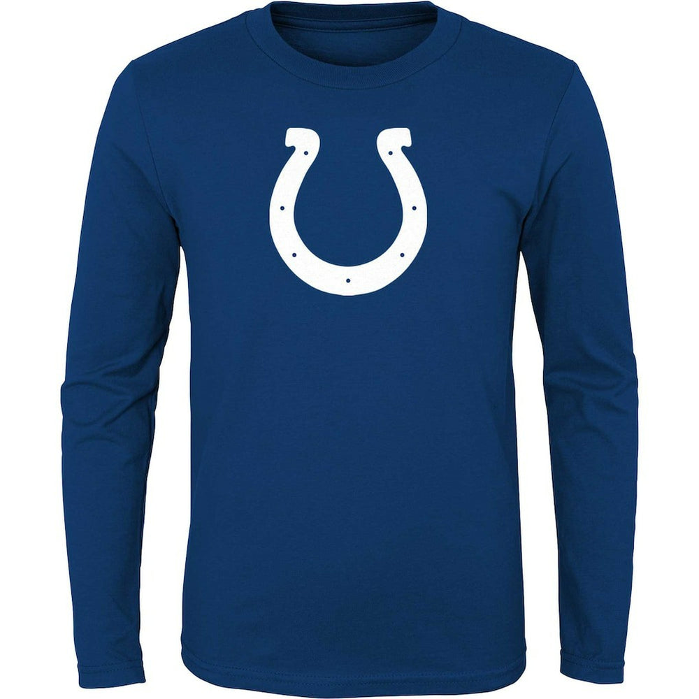 Indianapolis Colts Youth Primary Logo Long Sleeve T-Shirt Royal | NFL