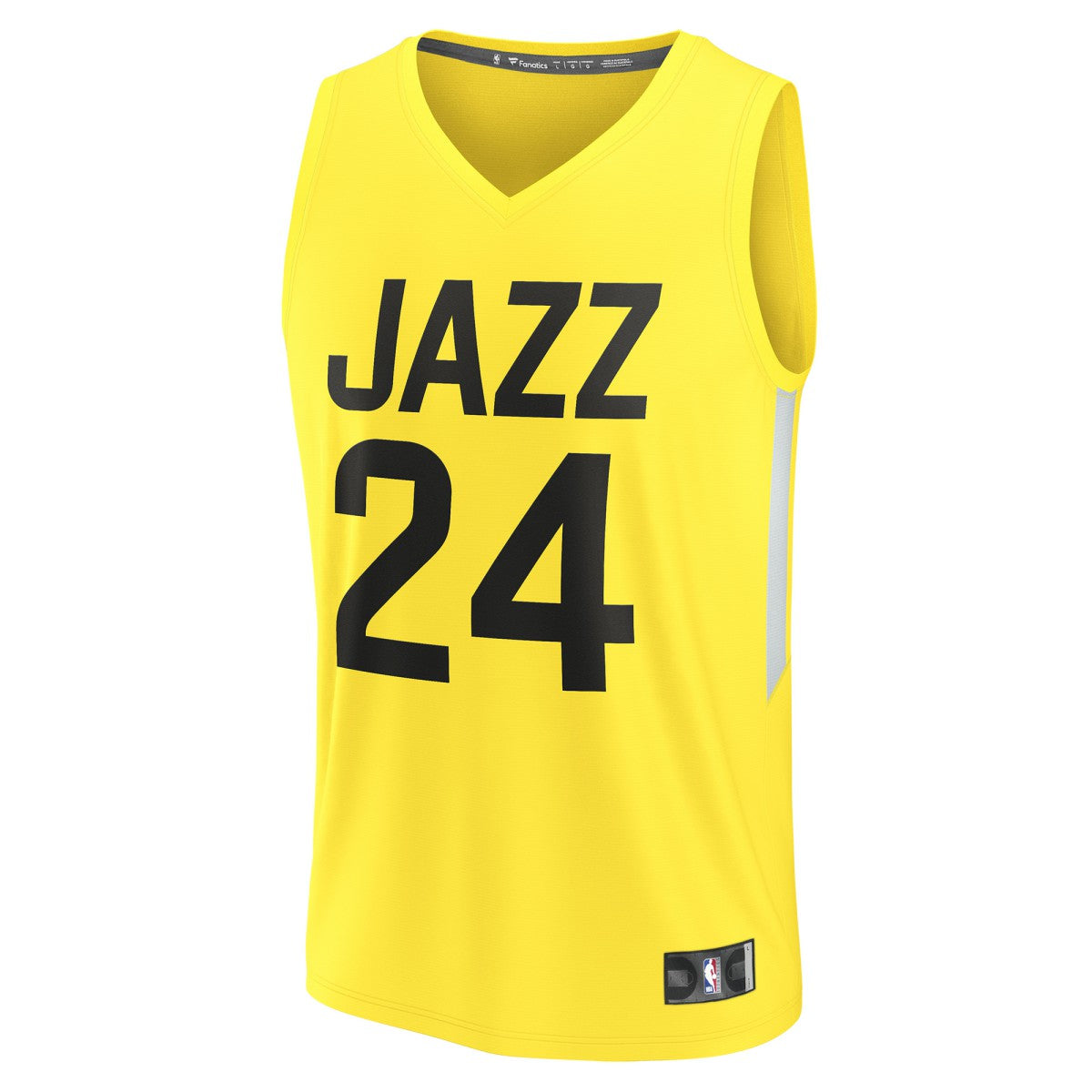 Walker Kessler Utah Jazz Fast Break Replica Player Jersey Icon Edition Yellow - NBA