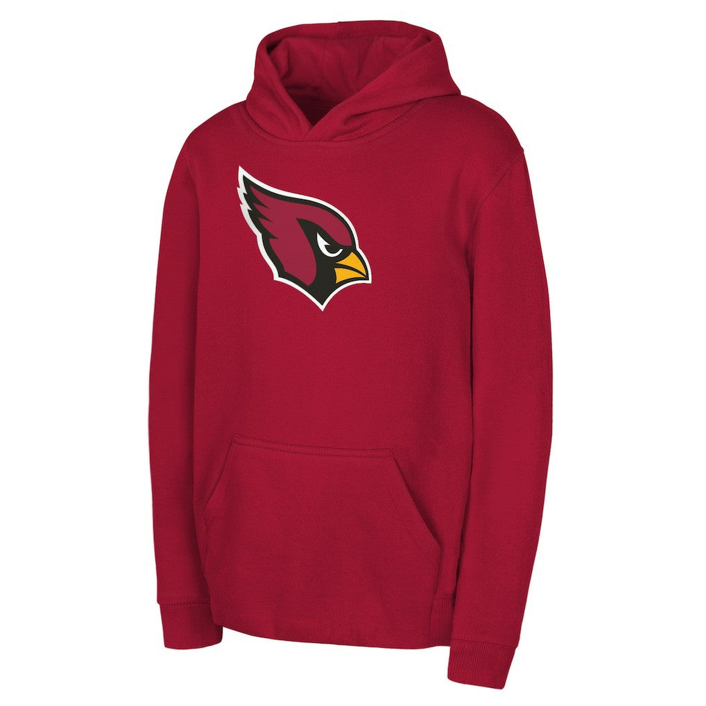 Arizona Cardinals Youth Team Logo Pullover Hoodie Cardinal | NFL