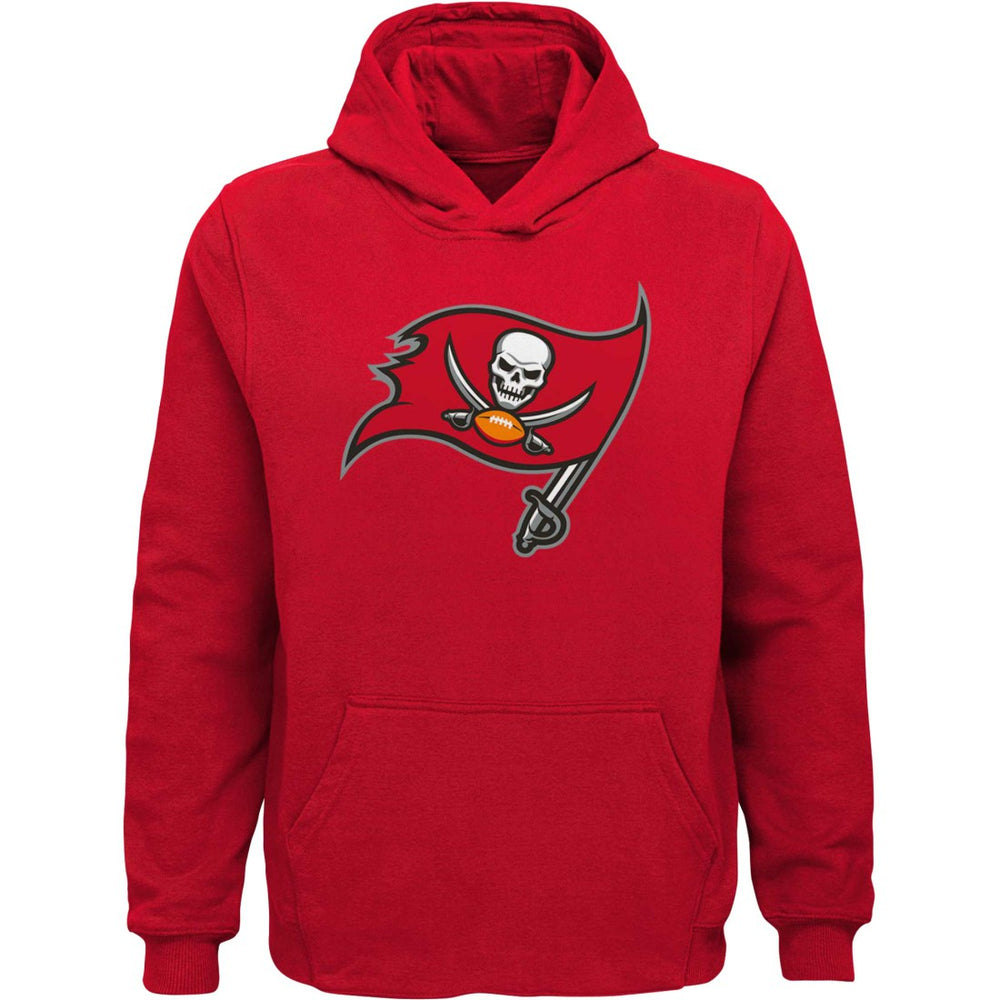Tampa Bay Buccaneers Youth Team Logo Pullover Hoodie Red | NFL