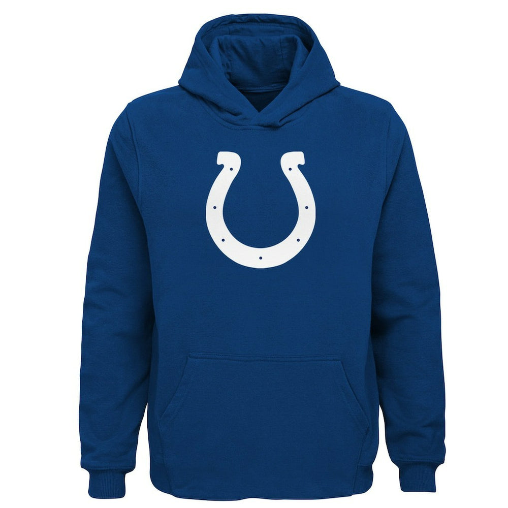 Indianapolis Colts Youth Team Logo Pullover Hoodie Royal | NFL