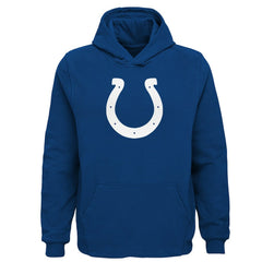 Indianapolis Colts Youth Team Logo Pullover Hoodie Royal | NFL
