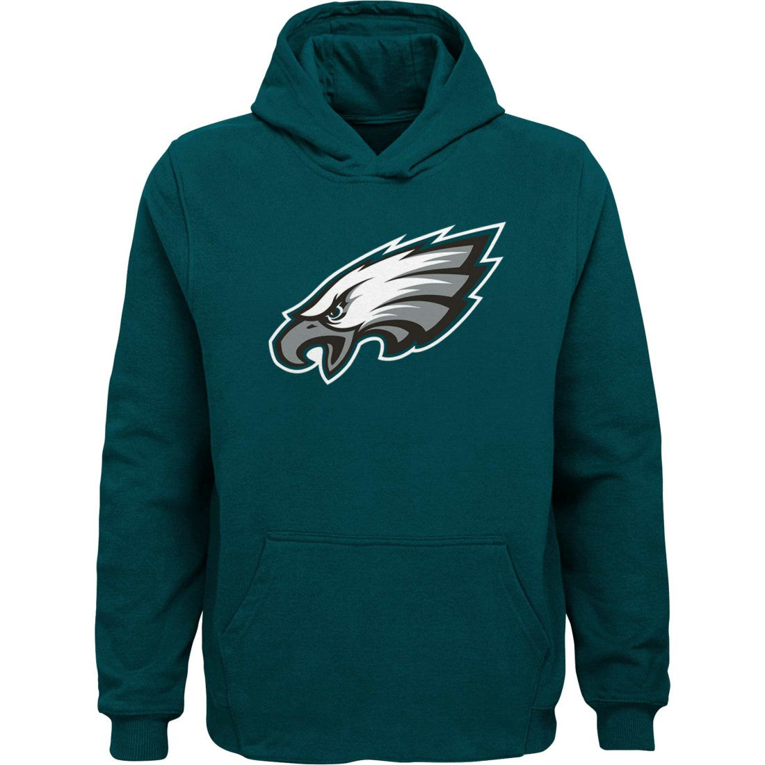 Philadelphia Eagles Youth Team Logo Pullover Hoodie Green | NFL