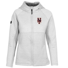 New York Mets Levelwear Women's Solstice Full-Zip Hoodie - MLB