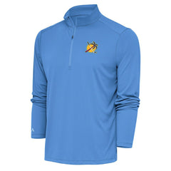Florida Panthers Antigua Special Edition 2.0 Tribute Quarter-Zip Pullover Top - Light Blue - NHL
