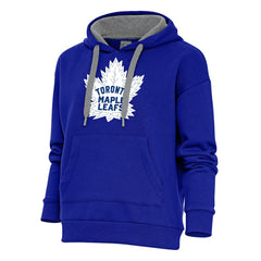 Toronto Maple Leafs Antigua Women's Special Edition 2.0 Victory Pullover Hoodie - Royal - NHL