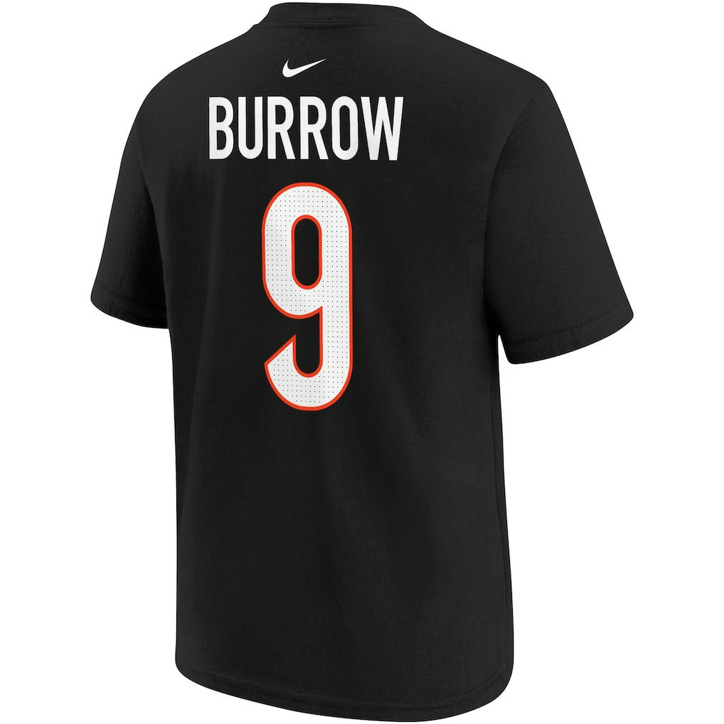 Joe Burrow Cincinnati Bengals Youth Player Name & Number T-Shirt Black | Nike for Sale