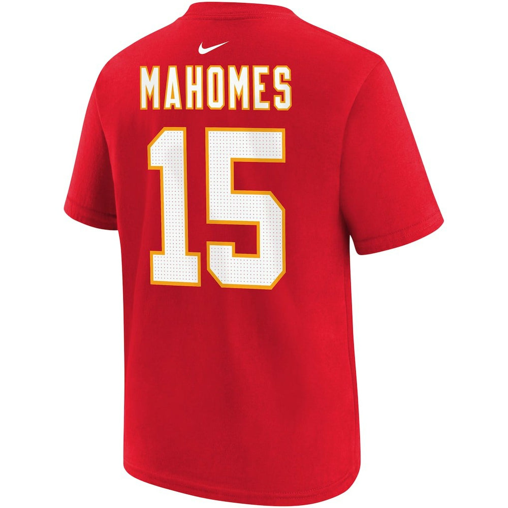 Patrick Mahomes Kansas City Chiefs Youth Player Name & Number T-Shirt Red | Nike for Sale